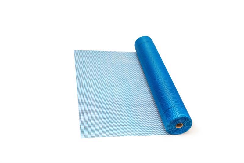 Сітка скловолоконна п/шпаклі. (5*5мм) 160г MASTERNET синя (50м2)