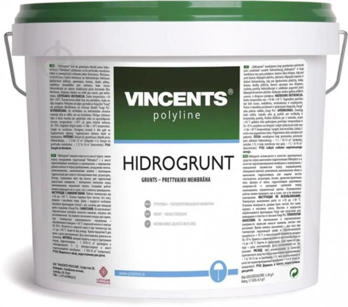 Грунтовка Hidrogrunt VINCENTS Polyline 3.0л конц.