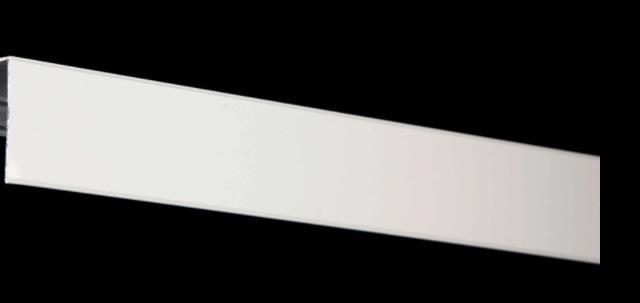 Планка д/карниза 4,0м (2*2м) біла в комплекті