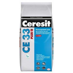 Затирка CERESIT CE-33 Plus белая 2кг 100