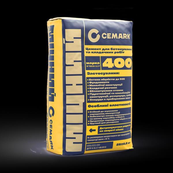 Цемент ССШПЦ 400-Д60 25кг CEMARK