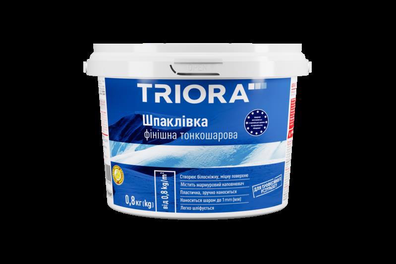 Шпаклівка TRIORA фін. 0.8кг