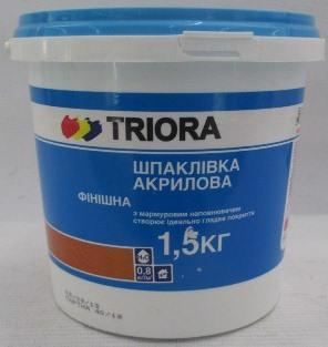 Шпаклівка TRIORA фін. 1.5кг