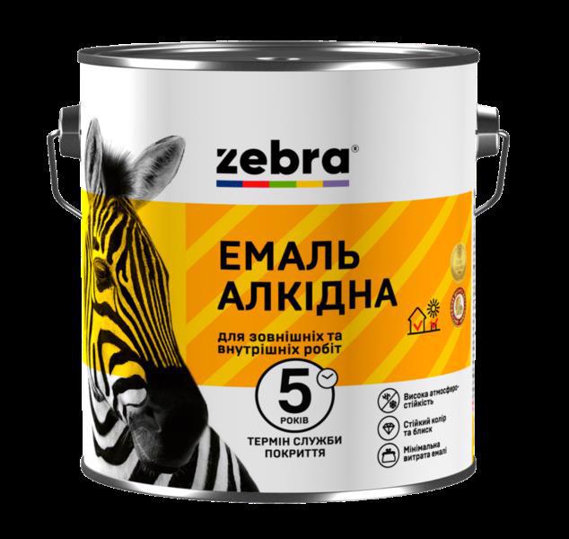 Емаль ЗЕБРА ПФ-116 алкідна №55 яскраво жовта 2.8кг