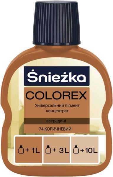 Барвник SNIEZKA Colorex 74 коричневий конц. 0.1л