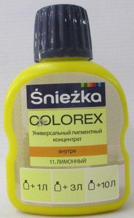 Барвник SNIEZKA Colorex 11 лимон конц. 0.1л