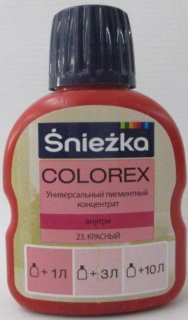 Барвник SNIEZKA Colorex 23 червоний конц. 0.1л