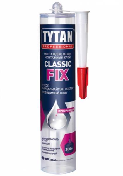 Жидкие гвозди TYTAN Classik Fix 310мл б/цв