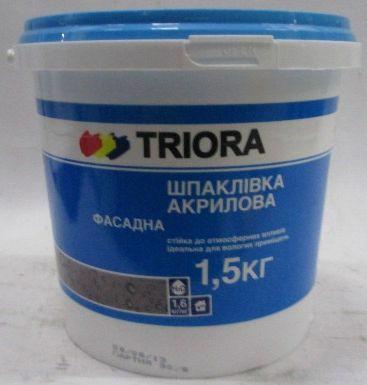 Шпаклівка TRIORA/TR-12 power вологостійка акрилова  1.5кг