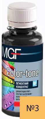 Барвник MGF Color-tone №3 жовто-кор. конц. 0.1л