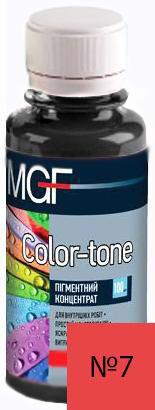 Барвник MGF Color-tone №7 червоний конц. 0.1л