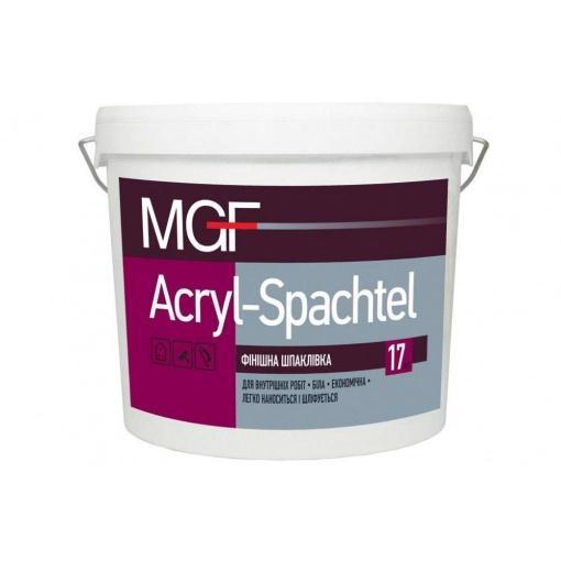 Шпаклівка фініш. MGF Acryl-Spachtel  1.5кг