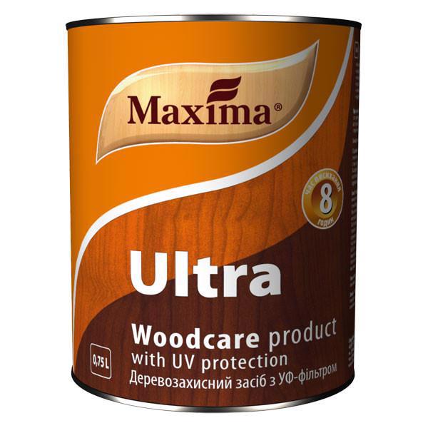 Антисептик д/древесины MAXIMA Ultra Woodcare Product тик 0.75л
