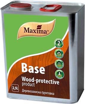 Грунт алкид. MAXIMA Base Wood-Protective д/дерева 2.5л