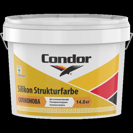 Краска CONDOR Silikon Strukturfarbe 14.8кг