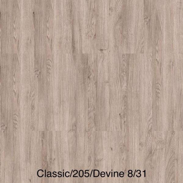Ламинат STEPCLICK Classic Devine Oak KT205 1205*197*8 31кл.