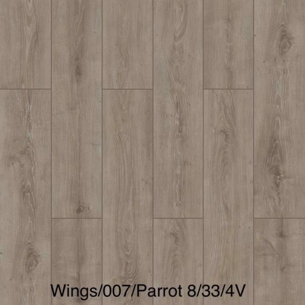 Ламінат STEPCLICK Wings 4V Parrot SW007 1205*197*8 33кл.