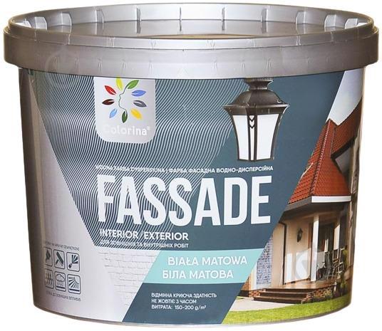 Фарба COLORINA FASSADE фасадна 1.4кг