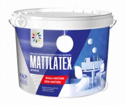 Краска интерьер. COLORINA MATTLATEX белая мат. 1.4кг