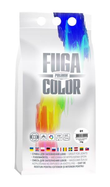 Затирка POLIMIN Fuga Color жасмин 2кг