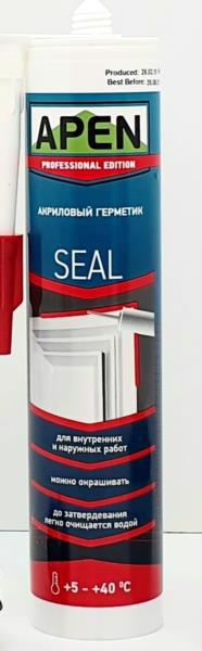 Герметик акриловий APEN Seal білий 280мл