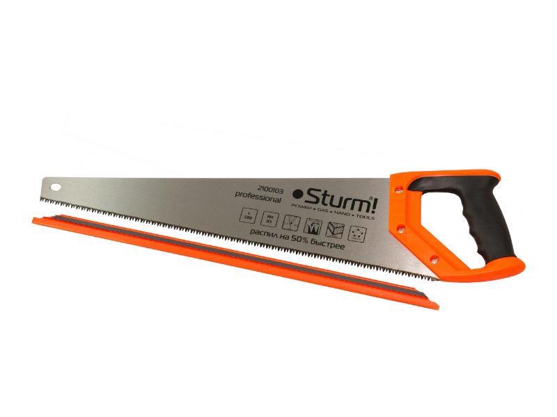Ножовка по дереву 500мм STURM 3D заточка 2100103
