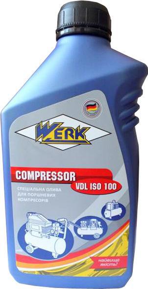 Масло компресорне WERK Compressor VDL ISO 100 1.0л 68514