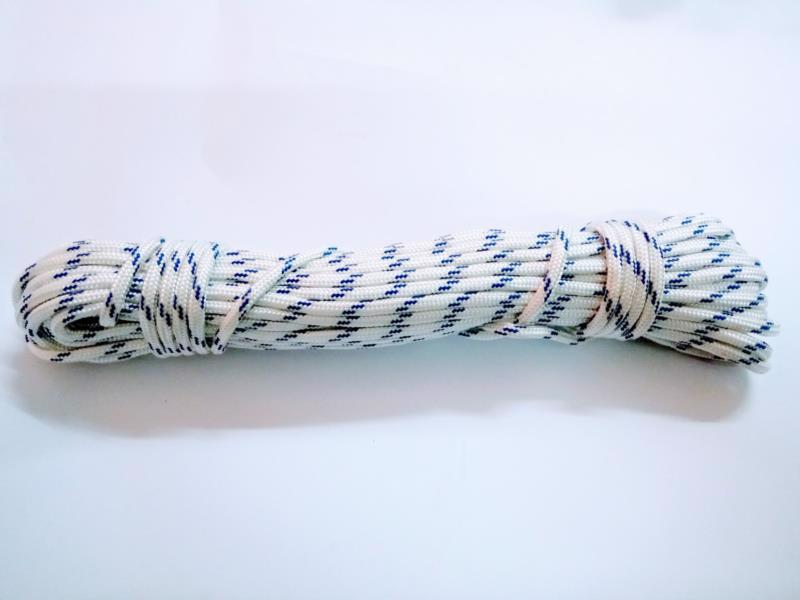 Шнур капроновий плетений d-6мм 20м