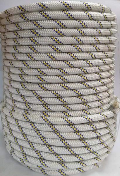 Канат капроновий плетений технічний d-12 мм 