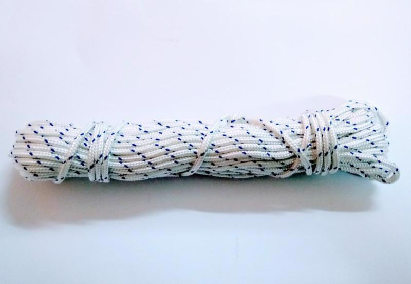 Шнур капроновий плетений d-5 мм 20м  
