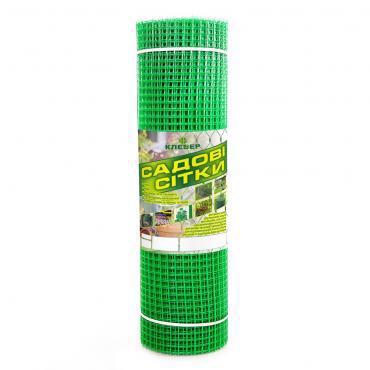 Сітка пластикова КЛЕВЕР Декоративна 10*10мм/1.0*20м зелена