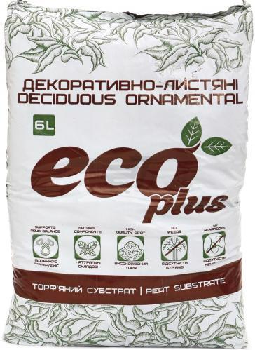 Субстрат ECO PLUS для декоративно-лиственных растений 6л