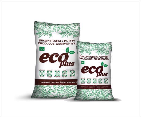 Субстрат ECO PLUS для декоративно-листяних рослин 6л