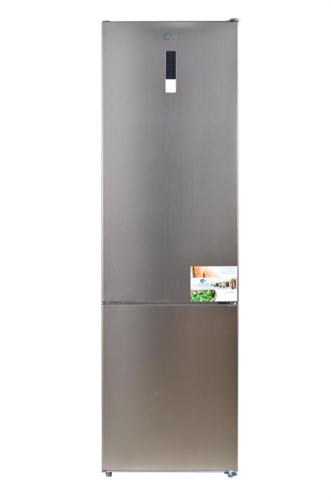 Холодильник SMART BM360WAS металік темн.