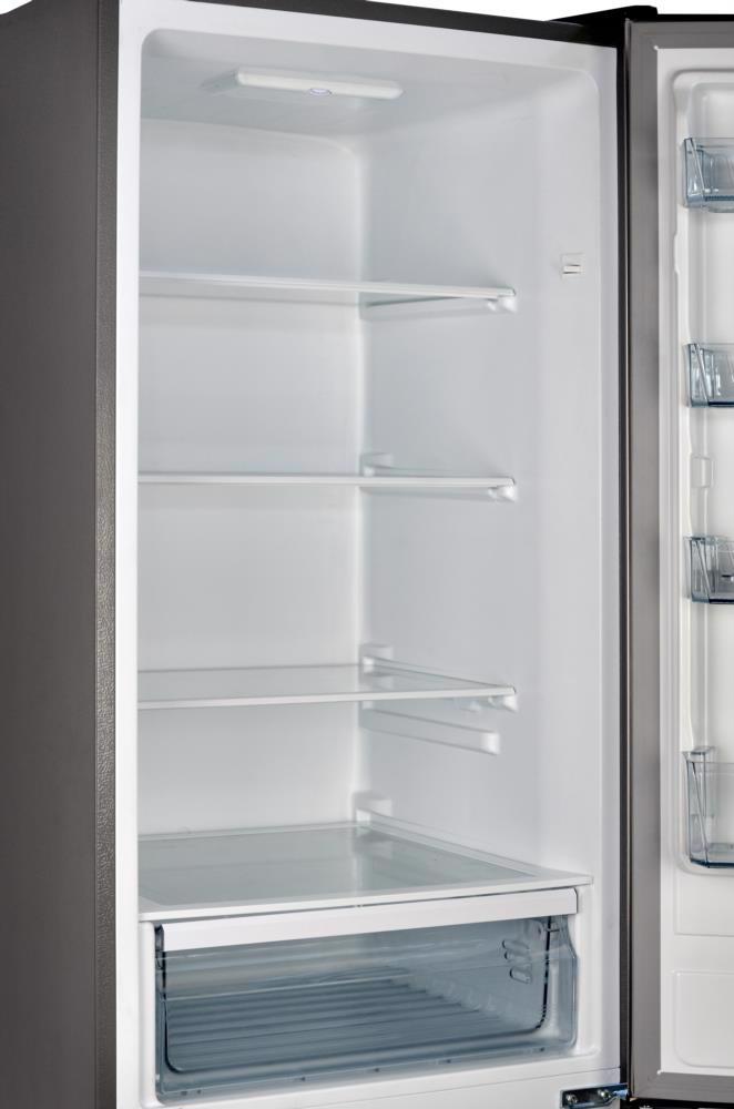 Холодильник SMART BM318S металік темн.