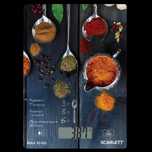 Весы кухонные SCARLETT 10кг SC-KS57P68