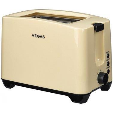 Тостер VEGAS 750Вт на 2 гренки VET-2001B