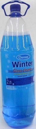 Автоочиститель стекол ОКЕАН Winter Glass Сleaner -20С блакитний 2,0л