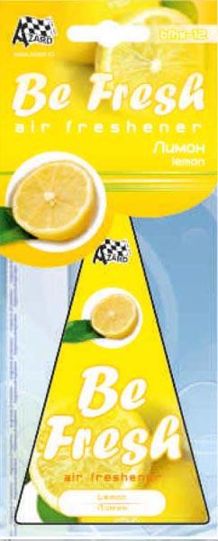 Ароматизатор AZARD Be Fresh Лимон bfhs-12 /картон/