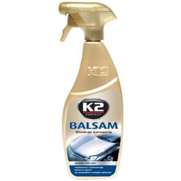 Поліроль д/пластика K2 Balsam силіконове молочко 700мл /тригер/