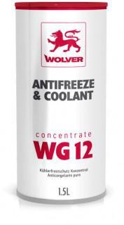 Антифриз WOLVER WG12 концентрат (червоний) 1.5л