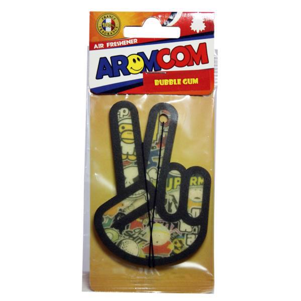 Ароматизатор AROMCOM Color Hand бабл-гам /картон/