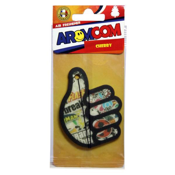 Ароматизатор AROMCOM Color Hand черешня /картон/