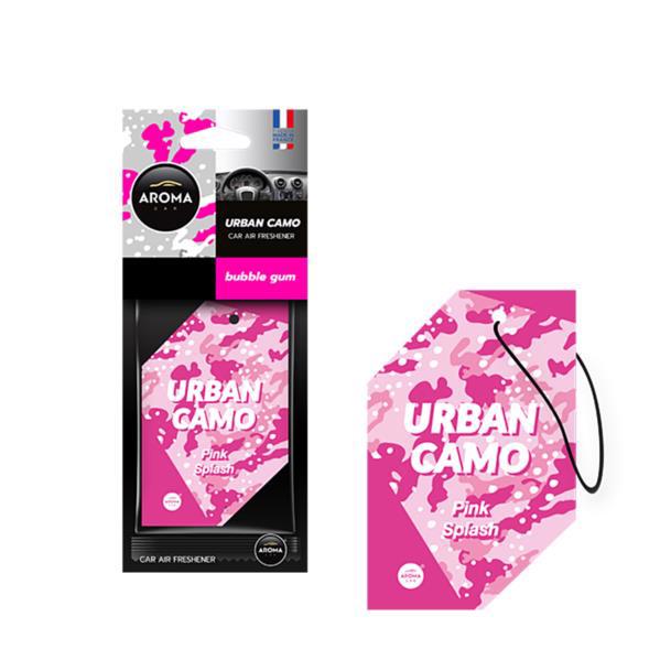 Ароматизатор AROMA CAR Urban Camo Pink Splash 831679 /картон/