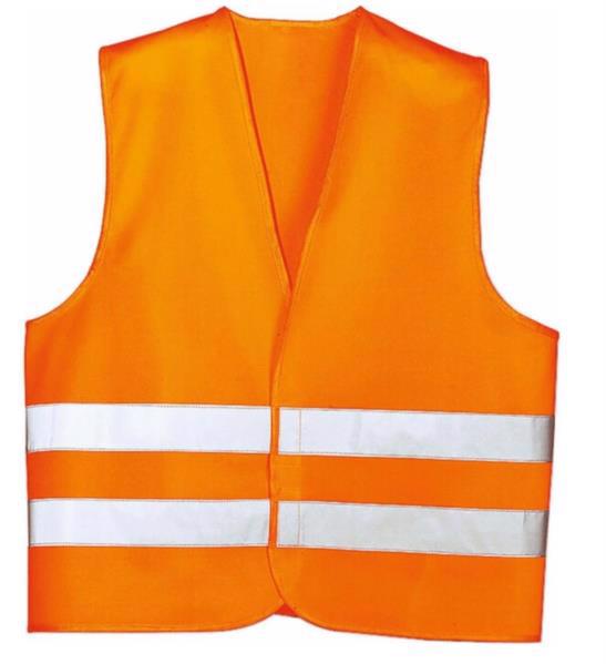 Жилет безпеки світловідбиваючий XL помаранч. LAVITA LA 171604