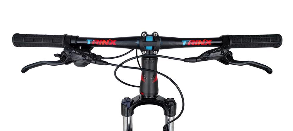 Велосипед електро 26" TRINX X1E 2019 чор.-черв.-син.