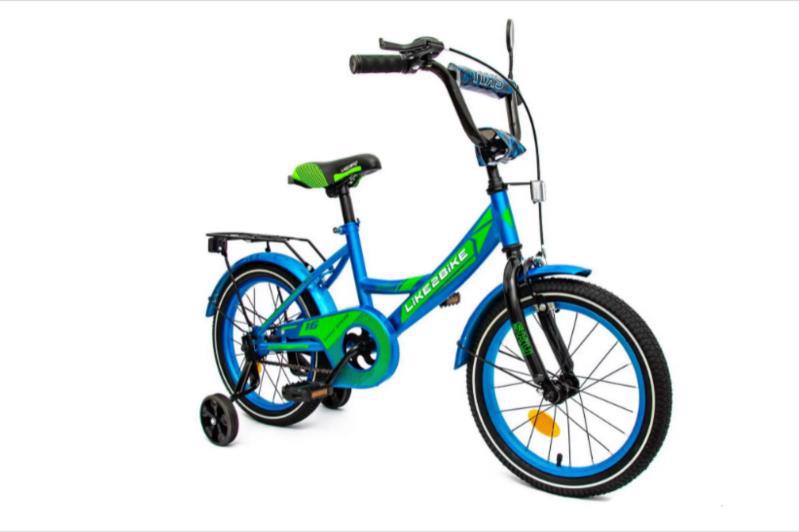 Велосипед дитячий 16" LIKE2BIKE Sky блакитний 211602