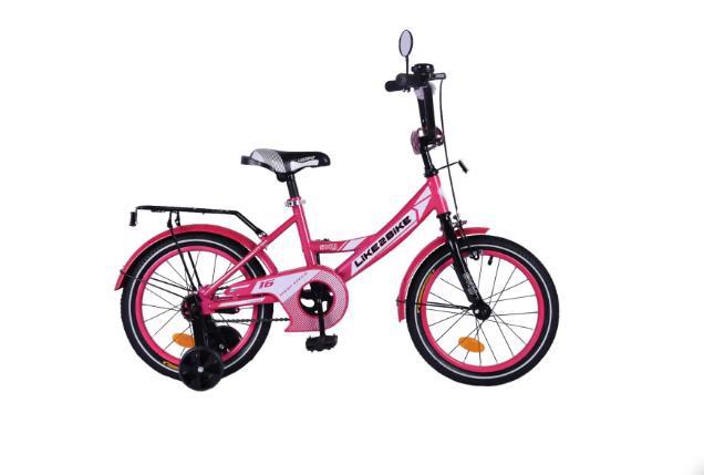 Велосипед детс. 16" LIKE2BIKE Sky розовый 211603