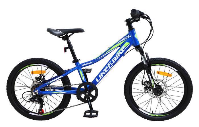 Велосипед детс. 20" LIKE2BIKE Energy синий A212002
