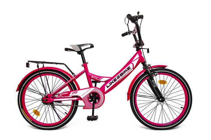 Велосипед дитяч. 20" LIKE2BIKE Sky рожевий 212004